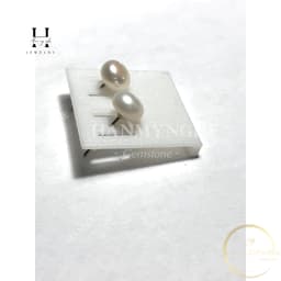 Đôi bông tai ngọc trai nuôi nước ngọt  3