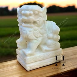 Cặp kỳ lân  đá nguyên khối tự nhiên  4