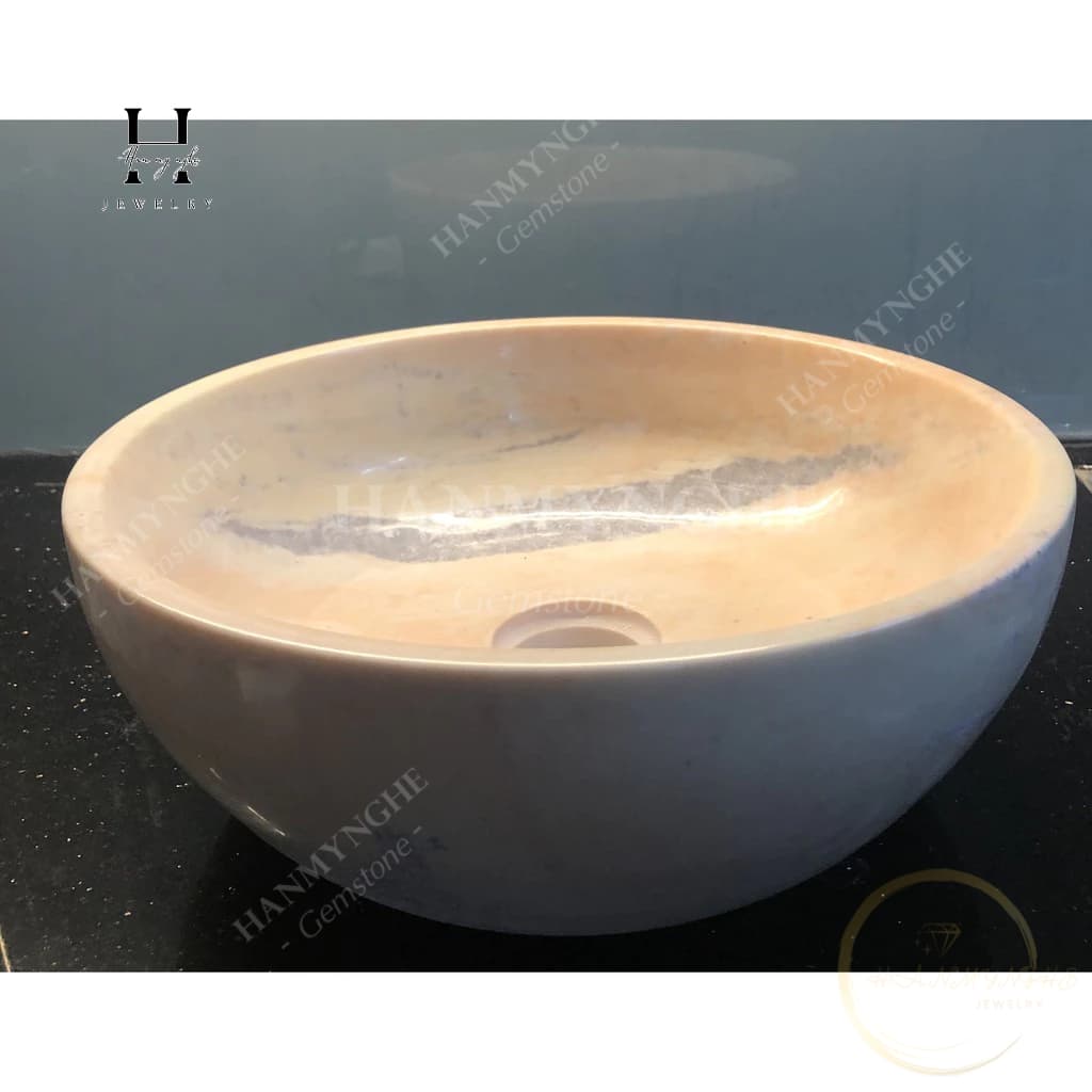 Chậu lavabo tự nhiên non nước 