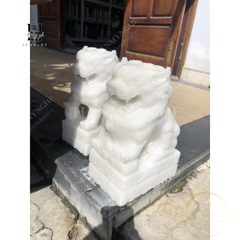 cặp lân thẳng 30 cm non nước