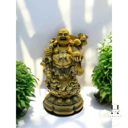 Di lặc bột đá đúc cao 50cm nặng 21 kg  1