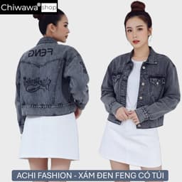 [AF]Áo Khoác Jean Unisex SALIMIT – Chất Denim Mềm, Mũ Phối Liền Cực Chất 7