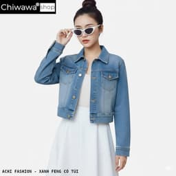 [AF]Áo Khoác Jean Unisex SALIMIT – Chất Denim Mềm, Mũ Phối Liền Cực Chất 3