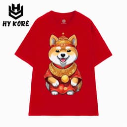 Áo Thun Tết HY KORÉ 3126 Nam Nữ Form Rộng Local brand Vải Cotton 100% Unisex Oversize 1
