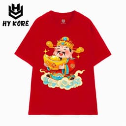 Áo Thun Tết HY KORÉ 3110 Nam Nữ Form Rộng Local brand Vải Cotton 100% Unisex Oversize 1