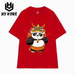 Áo Thun Tết HY KORÉ 3137 Nam Nữ Form Rộng Local brand Vải Cotton 100% Unisex Oversize 1