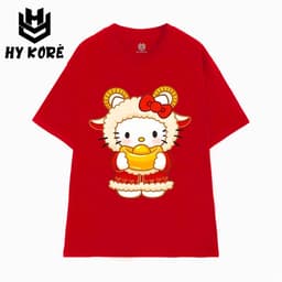 Áo Thun Tết HY KORÉ 3139 Nam Nữ Form Rộng Local brand Vải Cotton 100% Unisex Oversize 1
