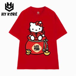 Áo Thun Tết HY KORÉ 3133 Nam Nữ Form Rộng Local brand Vải Cotton 100% Unisex Oversize 1