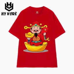 Áo Thun Tết HY KORÉ 3116 Nam Nữ Form Rộng Local brand Vải Cotton 100% Unisex Oversize 1