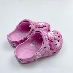 Dép sục melody clod hồng đủ size cho mẹ bé từ 23 - 39 kèm sticker độc đáo 6
