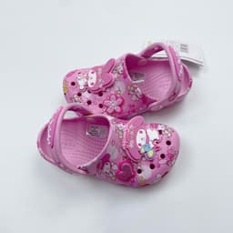 Dép sục melody clod hồng đủ size cho mẹ bé từ 23 - 39 kèm sticker độc đáo 7