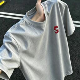 Áo thun nam phong cách sport in hình S gậy bóng chày chất vải mềm mại 2