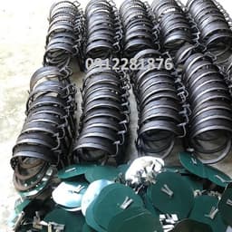 Cạm bẫy thú 14cm hàng đẹp loại 1 kèm bàn đạp 1