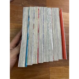 (Có bìa 2 mặt) Combo 8q Vở truyên.tranh cũ Nhà Có 5 năm Nàng Dâu 5nd có bài hai mặt 3