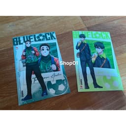 Phụ kiện postcard Vở truyên.tranh cũ Blue Lock-Bluelock 2