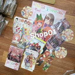Phụ kiện Vở truyên.tranh cũ Nhà Có 5 năm Nàng Dâu 5nd, bookmark, poster, postcard, standee 1