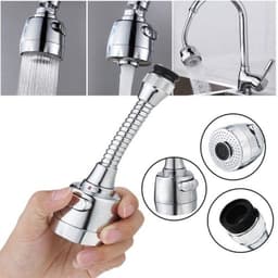 Vòi tăng áp inox SUS 304 360 độ dễ lắp bồn rửa, linh hoạt điều chỉnh xòe nước 2