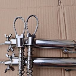 Bẫy lò xo inox chuyên dụng để săn lợn rừng, công cụ ngoài trời bền bỉ, thiết kế tối ưu cho người dùng. 3
