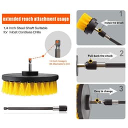 Bộ 12 dụng cụ vệ sinh máy khoan tuyệt vời, giúp bạn giữ nhà cửa luôn sạch sẽ dễ dàng 3