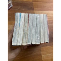 (Có bìa 2 mặt) Combo 8q Vở truyên.tranh cũ Nhà Có 5 năm Nàng Dâu 5nd có bài hai mặt 2