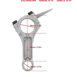 YAMAMOTO Tay biên ( Tay dên )  dùng cho  máy Honda GX200 GX160. Kích thước STD, 0.25, 0.50,0.75,1.00 3