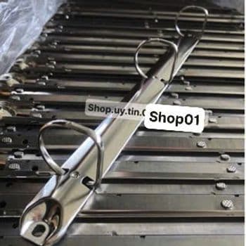 (3 lỗ chữ D 3cm) Combo 10c Kẹp còng giữ giấy 3 lỗ chữ D - Gáy sổ còng - Kẹp giấy bảng quảng cáo, thông báo bầu cử, kế hoạch ....