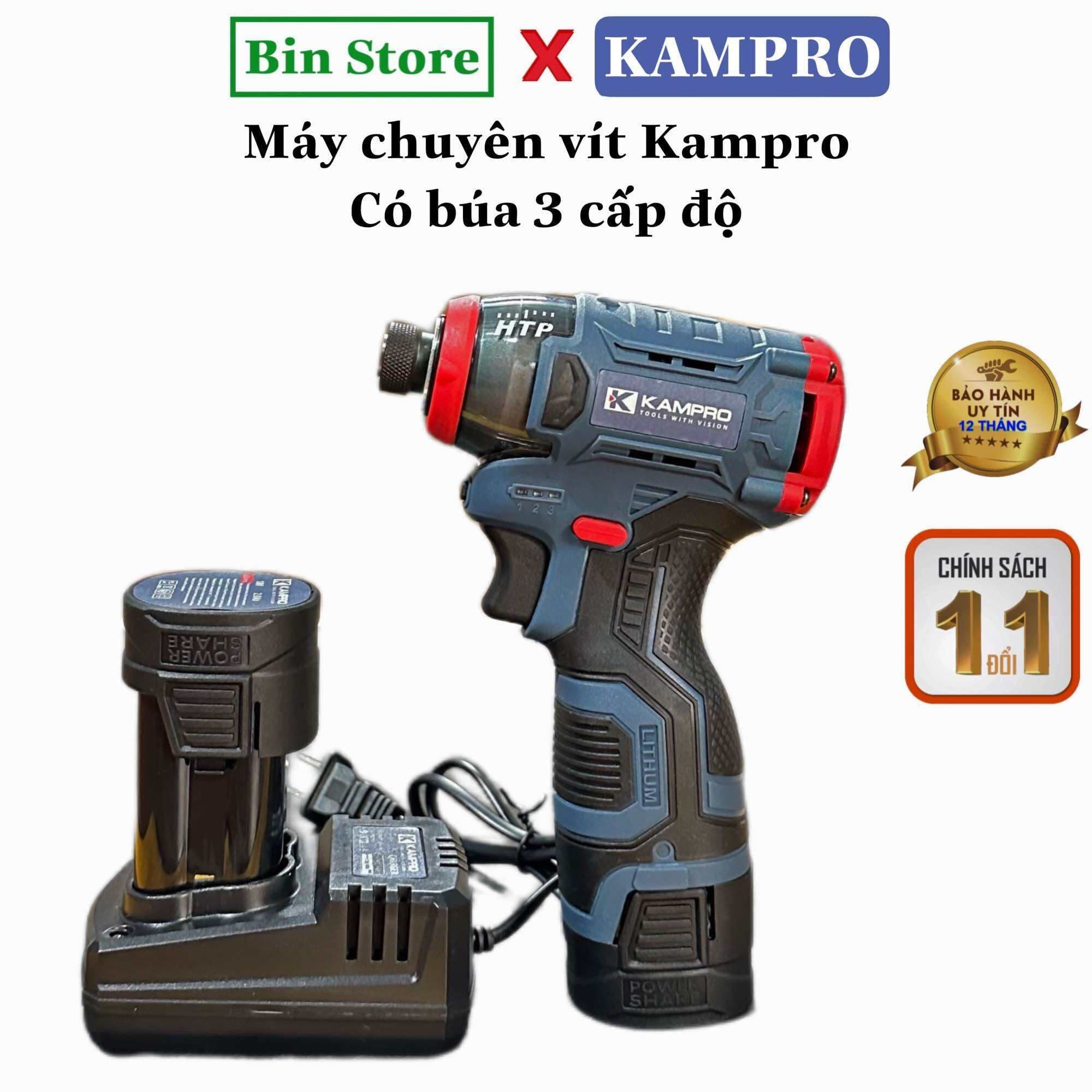 Máy chuyên vít dùng pin 16,8V - không chổi than - 3 tốc độ - có búa - đầu ngậm vít nhanh