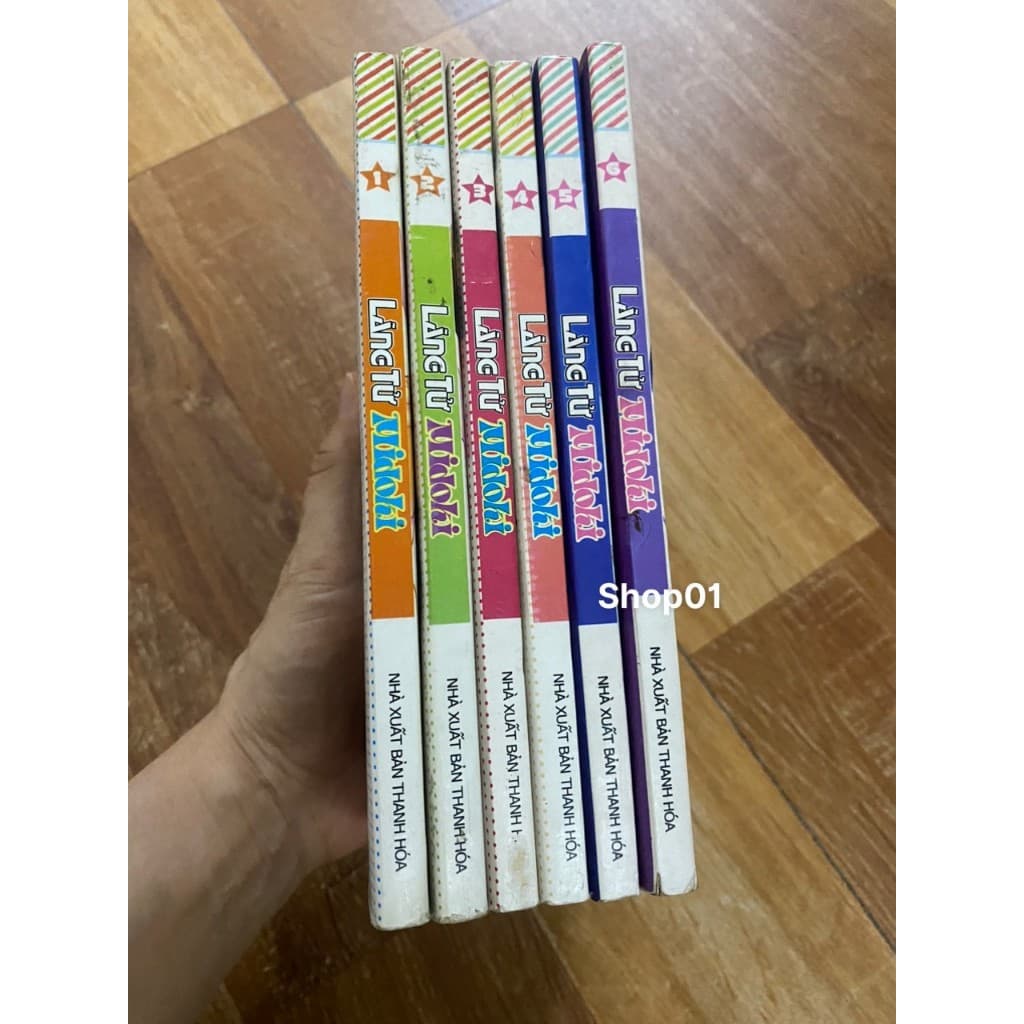 Full bộ 6q vở Lãng tử Midoki T1-6