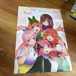 Phụ kiện Vở truyên.tranh cũ Nhà Có 5 năm Nàng Dâu 5nd, bookmark, poster, postcard, standee 4