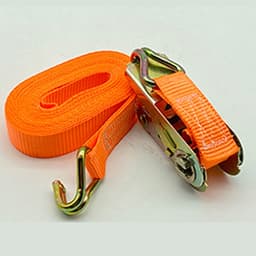 Dây chằng hàng xe máy tăng đơ 2.5cm, dài 2-5m, màu cam, chịu tải 800-1000kg, móc thép J chắc chắn. 4