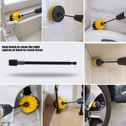Bộ 12 dụng cụ vệ sinh máy khoan tuyệt vời, giúp bạn giữ nhà cửa luôn sạch sẽ dễ dàng 2