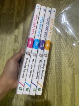 Bộ 4q vở tranhvở Seki Bàn Bên tập 1-4 1