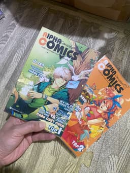 Bộ 2q vở Alpha comics - Tuyển tập tr tranh việt nam 1+2 2
