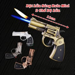 HCM Bật Lửa Khè Xài Gas Hình Khẩu Rulo Các Loại 7