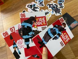 Bộ vở Fire Force Fireforce tập kèm phụ kiện 2