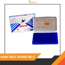 (sẵn mực) Khay Hộp mực Dấu Lăn tay Vân Tay Điểm Chỉ Khay Đóng Dấu Xanh Đỏ Đen Hình Chữ Nhật 6