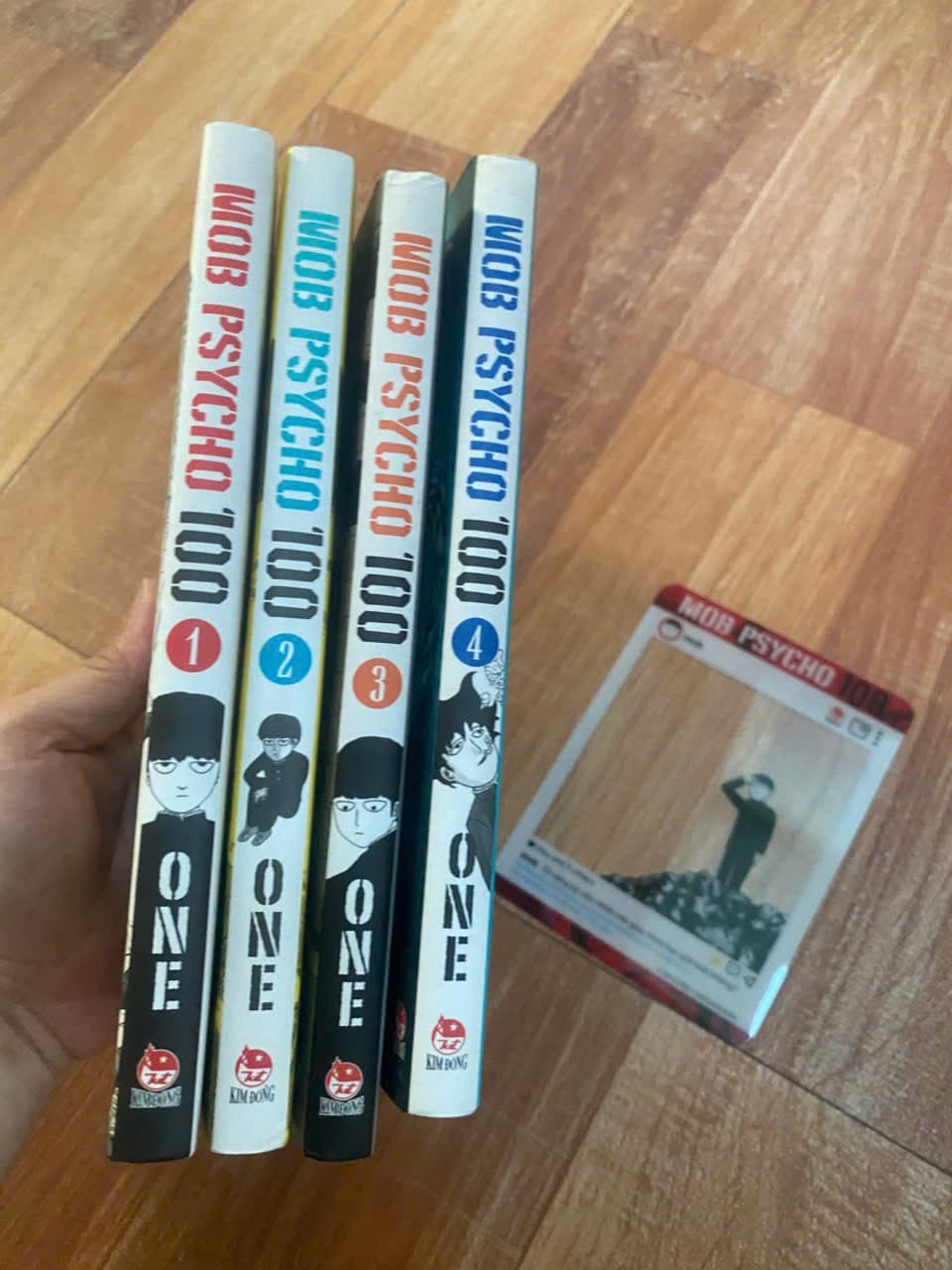 Bộ 4q vở Mob Psycho 100, Mobpsycho 100 T1-4