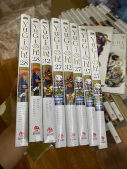 (Kim) Combo vở  Yugioh Yugi oh Vua Trò Chơi bản bìa trắng Kim đồng 8