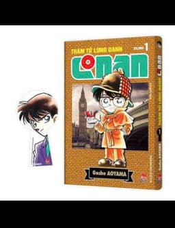 (+pos) Combo 2q vở Conan Thám Tử Lừng Danh bản nâng cấp tập 1,2 4