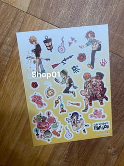 Lẻ phụ kiện goods Hanako cậu ma nhà xí hanako 8