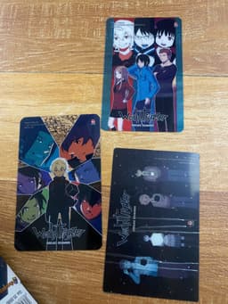 (+poster) Bộ 6q vở World trigger Worldtrigger T1-6 +poster kèm phụ kiện 6