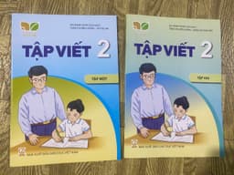 Vở toán tập viết tiếng việt lớp 2 kết nối tri thức với cuộc sống 4