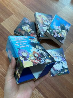(box novel) Box Boxset số 1  Novel Diệt slime suốt 300 năm tôi level max lúc nào chẳng hay T1-3 kèm phụ kiện 1
