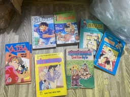 (lô lẻ 17) Combo vở jindo đi nhô, yaiba, subasa, tiểu thư nhu đạo ... 2