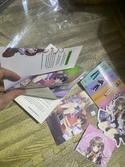 Vở novel Cô Nàng Otaku Nhà Tôi tập 1 kèm phụ kiện 3