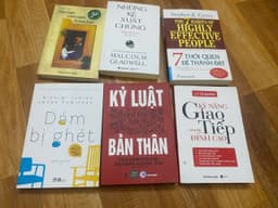 Bộ 6q vở Kỷ luật bản thân Dám bị ghét Những kẻ xuất chúng Thói quen để thành đạt Kỹ năng  ... 5