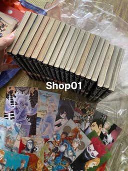 Combo vở Black Clover BlackClover kèm phụ kiện 3