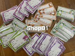 Nhãn vở decal dính sẵn, nhãn vở kuromi, capybara, chiikawa, pochacco..... 8