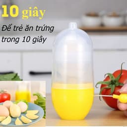 Máy Khuấy Trứng Tay, Kết Hợp Lòng Đỏ & Trắng Mà Không Vỡ Vỏ 1