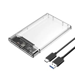 Vỏ ổ cứng di động trong suốt 2.5 inch 79mm x 125mm x 13mm 6